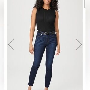 PAIGE HOXTON ANKLE ULTRA SKINNY JEANS